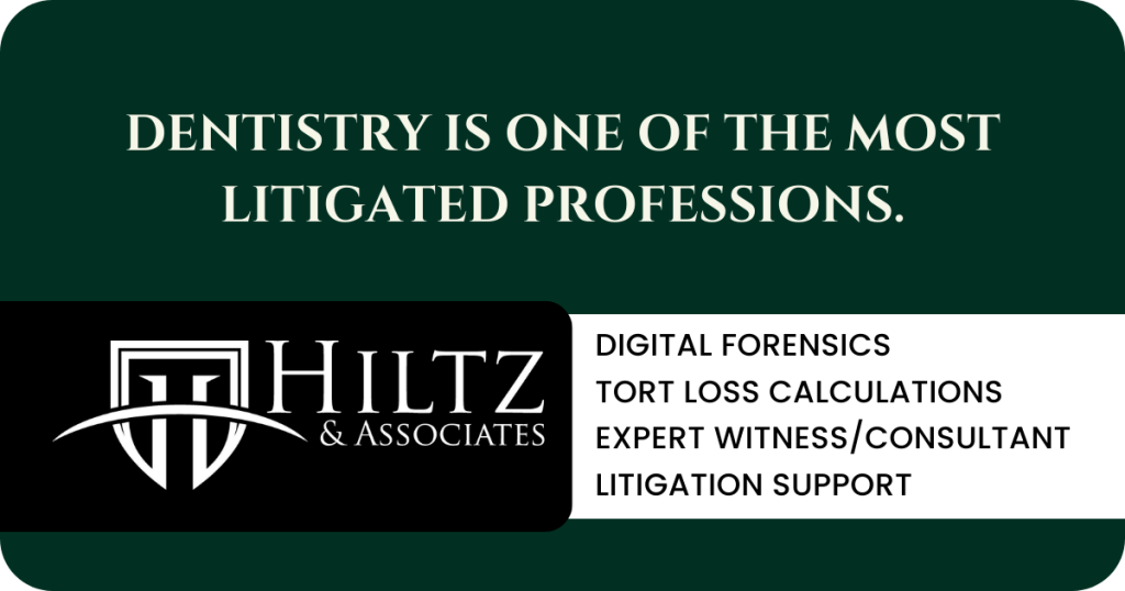 Most-litigated matters in dentistry